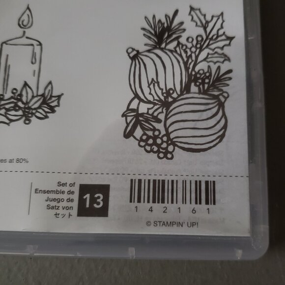 Stampin' Up! 'JAR OF CHEER' Photopolymer Stamp Set (Used) - Picture 6 of 6